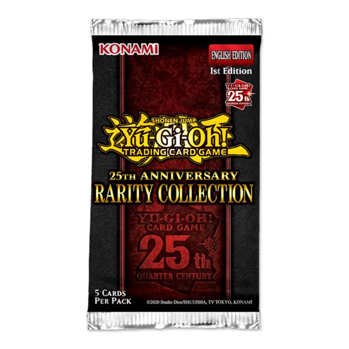 遊戯王　rarity collection 20th anniversary Yu-Gi-Oh! – 25th Anniversary Rarity Collection Booster Pack -