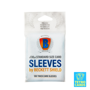 Beckett Shield - Standard Size Thick Card Sleeves 100 Pack