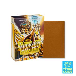 Dragon Shield - Matte Japanese Size Sleeves 60 Pack - Gold