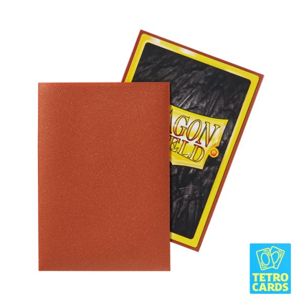 Dragon Shield - Matte Japanese Size Sleeves 60 Pack - Copper - Image 2