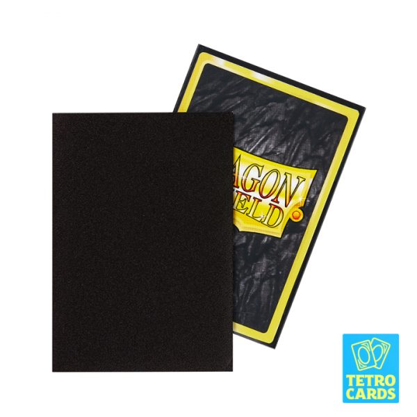 Dragon Shield - Matte Japanese Size Sleeves 60 Pack - Black - Image 2