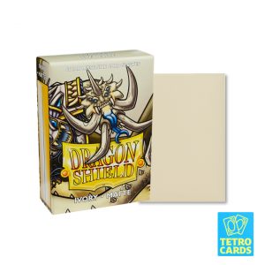 Dragon Shield - Matte Japanese Size Sleeves 60 Pack - Ivory