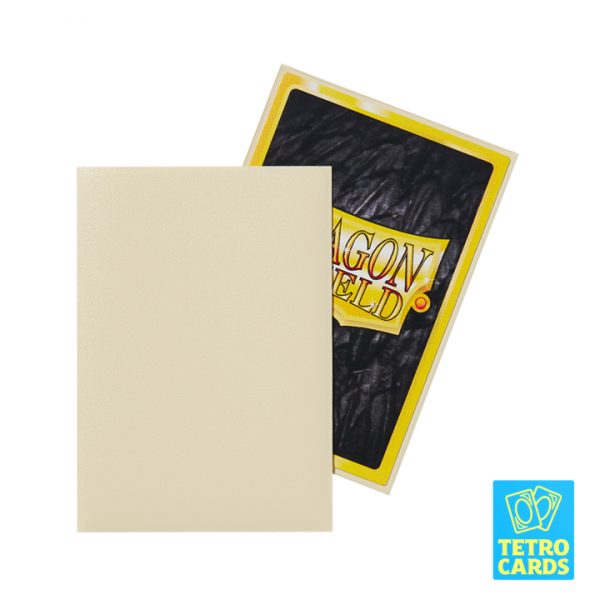 Dragon Shield - Matte Japanese Size Sleeves 60 Pack - Ivory - Image 2