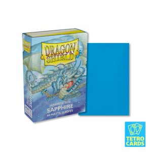 Dragon Shield - Matte Japanese Size Sleeves 60 Pack - Sapphire