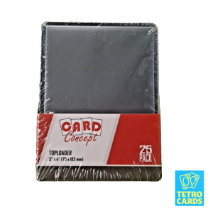 Card Concept - Extra Thick Toploaders 3"x4" 35pt - 25 Pack