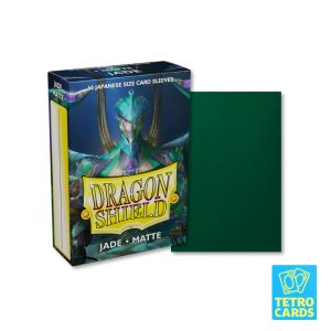 Dragon Shield - Matte Japanese Size Sleeves 60 Pack - Jade