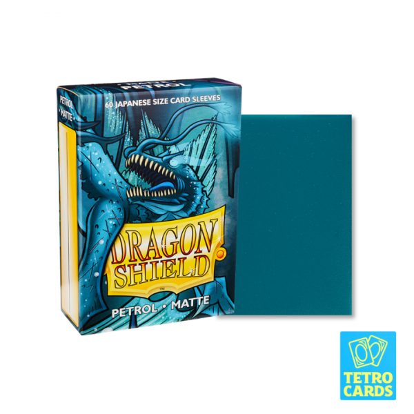 Dragon Shield - Matte Japanese Size Sleeves 60 Pack - Petrol