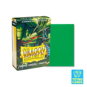 Dragon Shield - Matte Japanese Size Sleeves 60 Pack - Apple Green