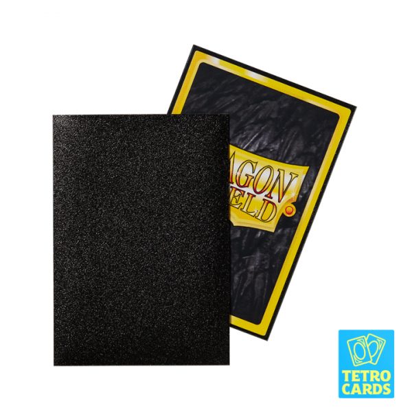 Dragon Shield - Matte Japanese Size Sleeves 60 Pack - Jet - Image 2
