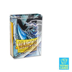 Dragon Shield - Matte Japanese Size Sleeves 60 Pack - Clear