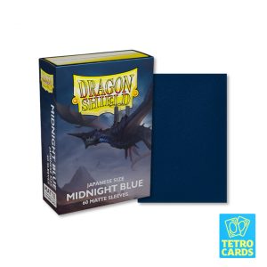 Dragon Shield - Matte Japanese Size Sleeves 60 Pack - Midnight Blue